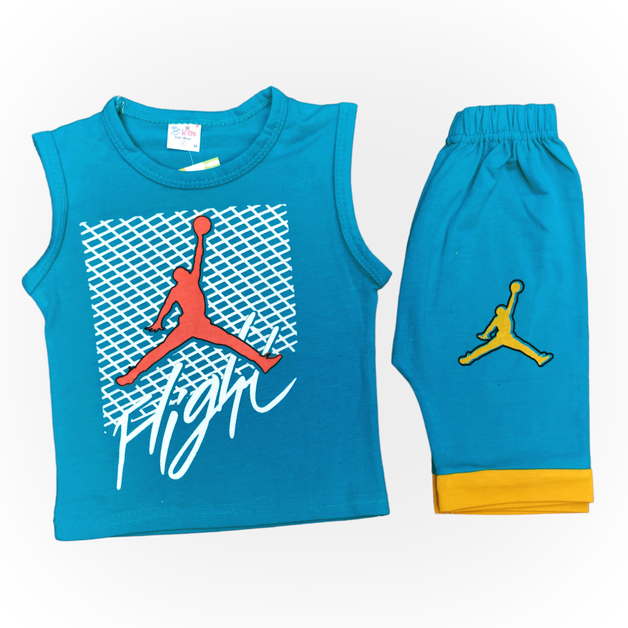 Flight Teal Blue Sandos & Quarter 8037