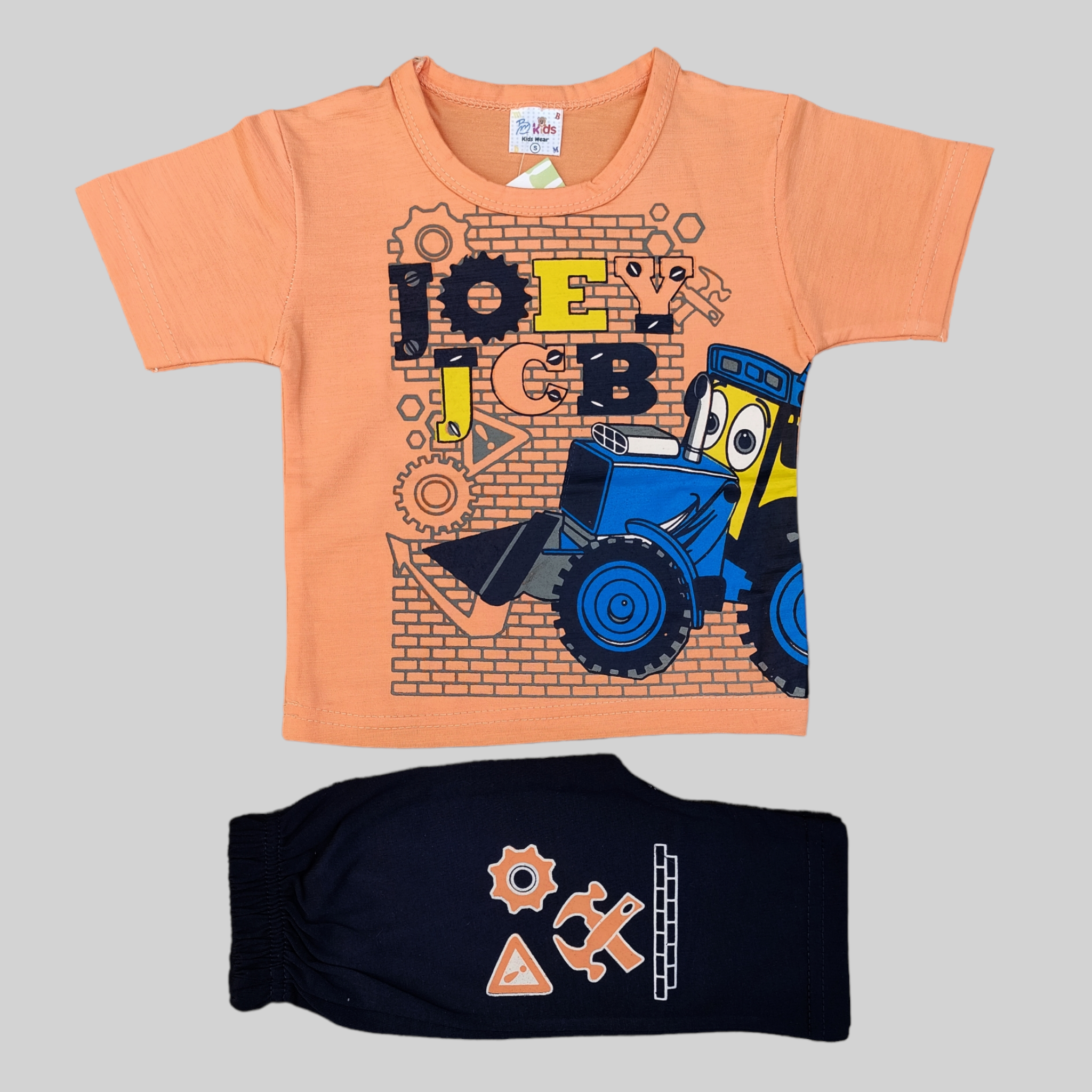 Joye Job Peach Shirt & Short 6230