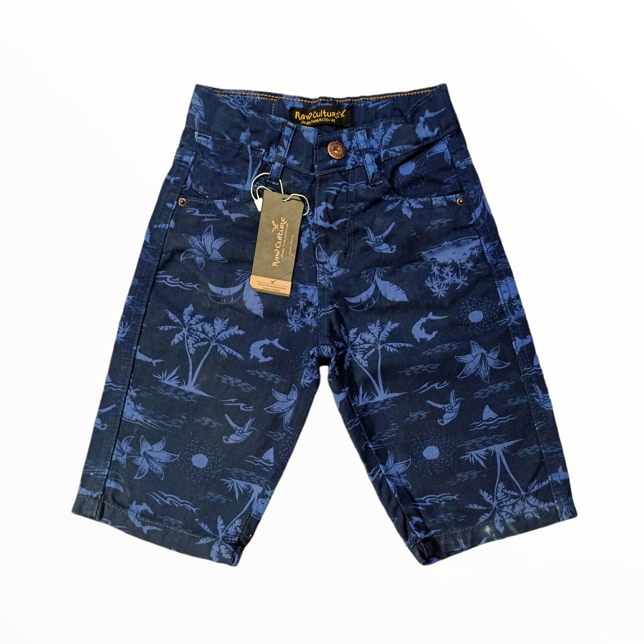 Blue Black Cotton Quarter 9004