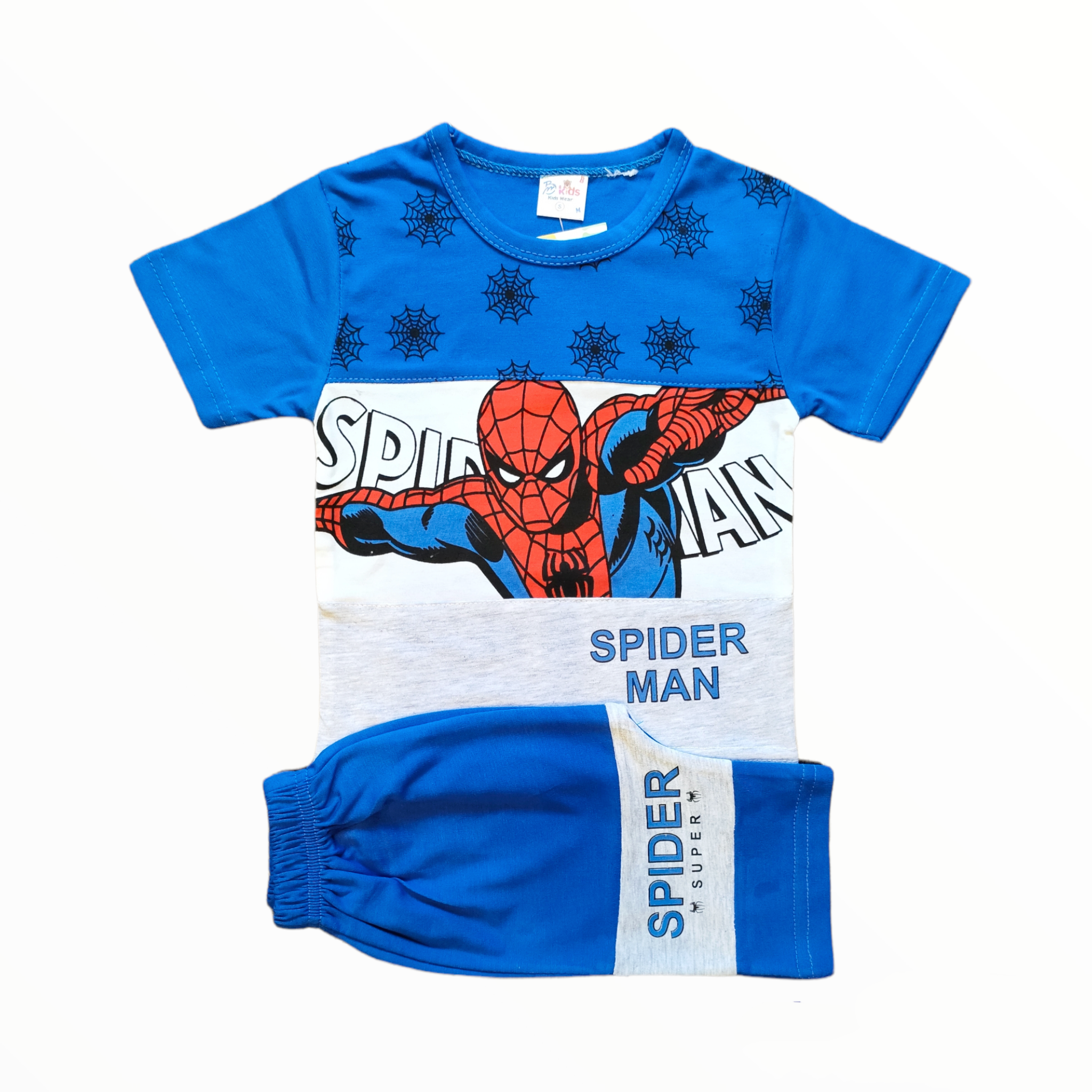 BMK Spiderman Blue Shirt & Quarter 6155