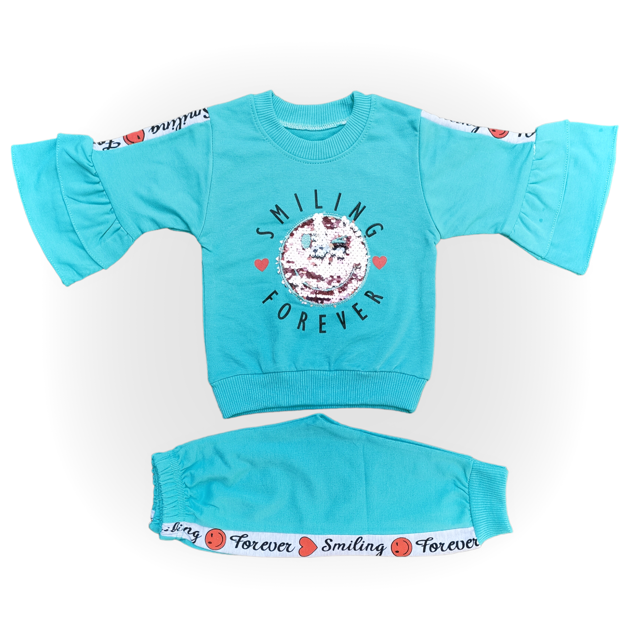FSTR Sea Green Smiling Winter Pair 2634