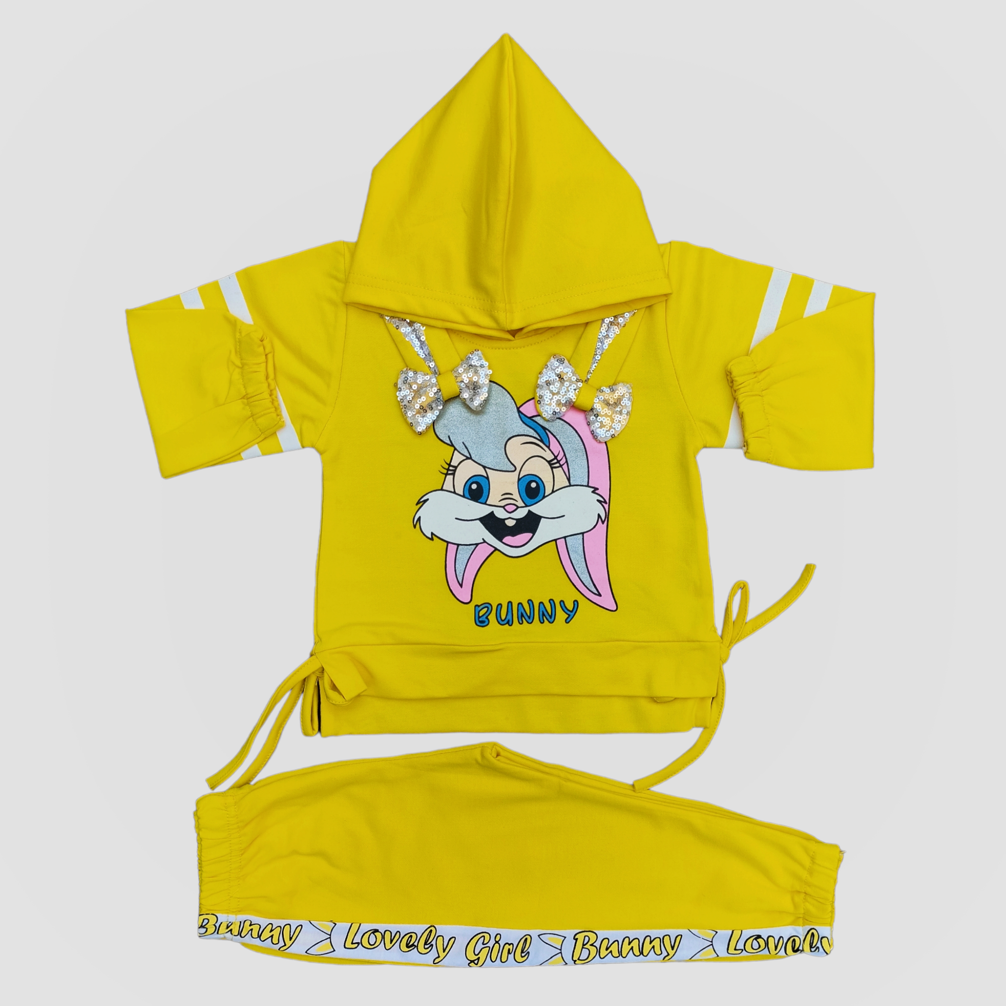 FSTR Yellow Bunny Printed Winter Pair 2621