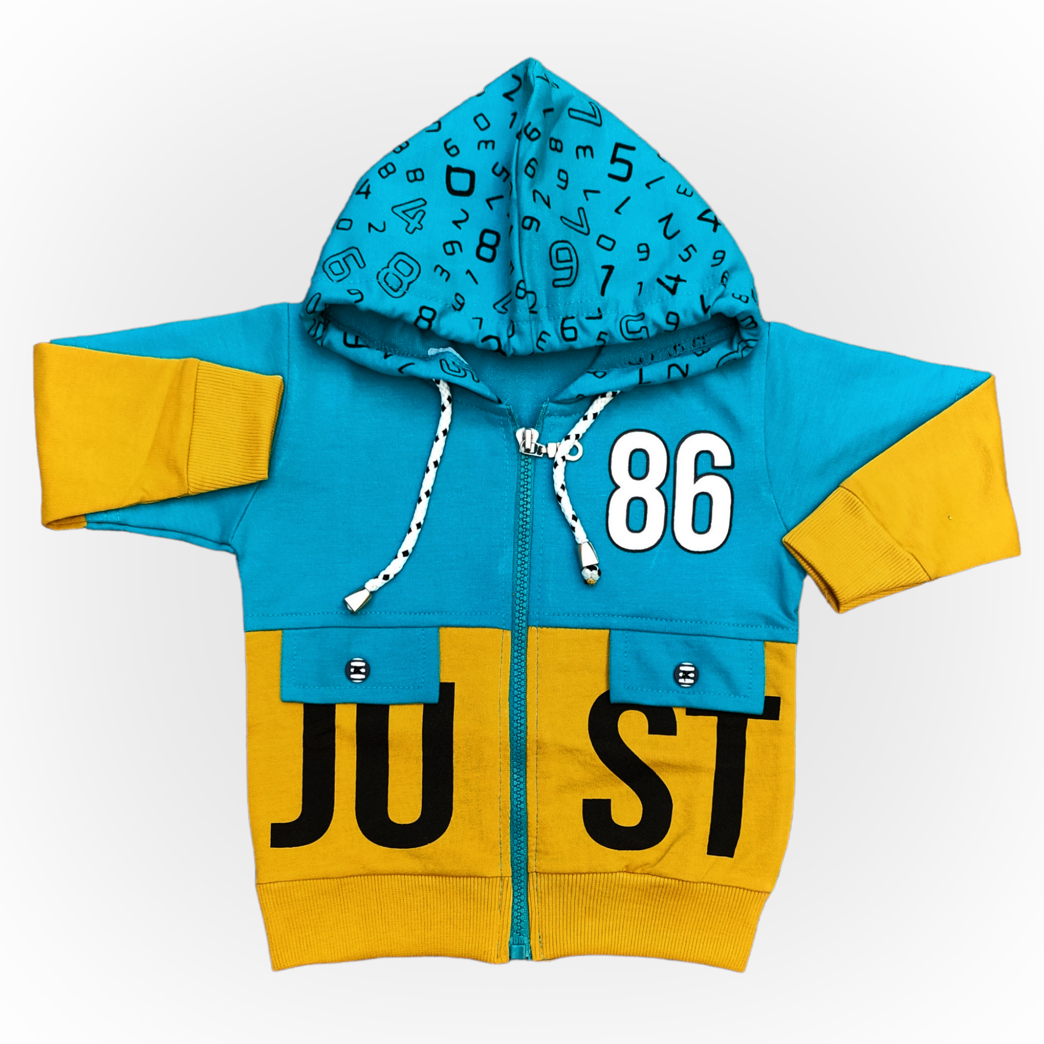 CH Jst Yellow Turquoise Hoodie 4020