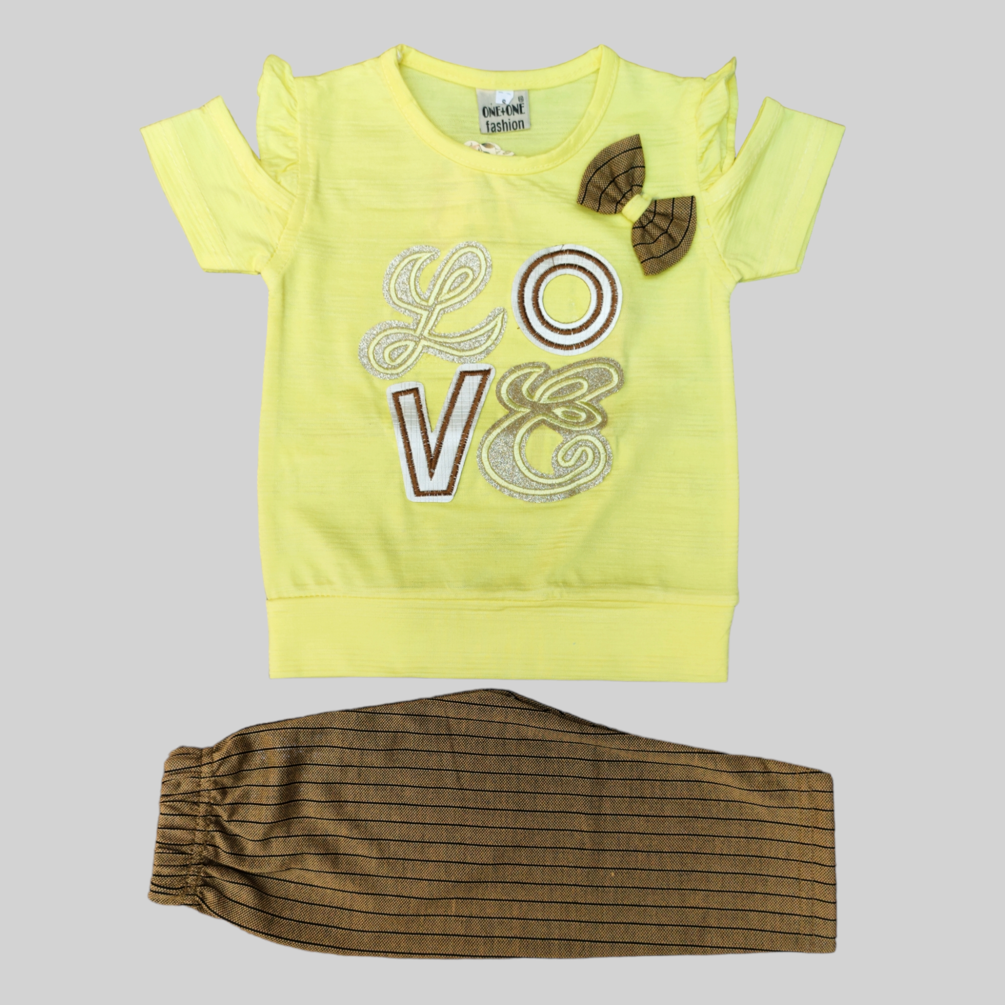 BG Love Lemon Yellow Shirt & Trouser 5182