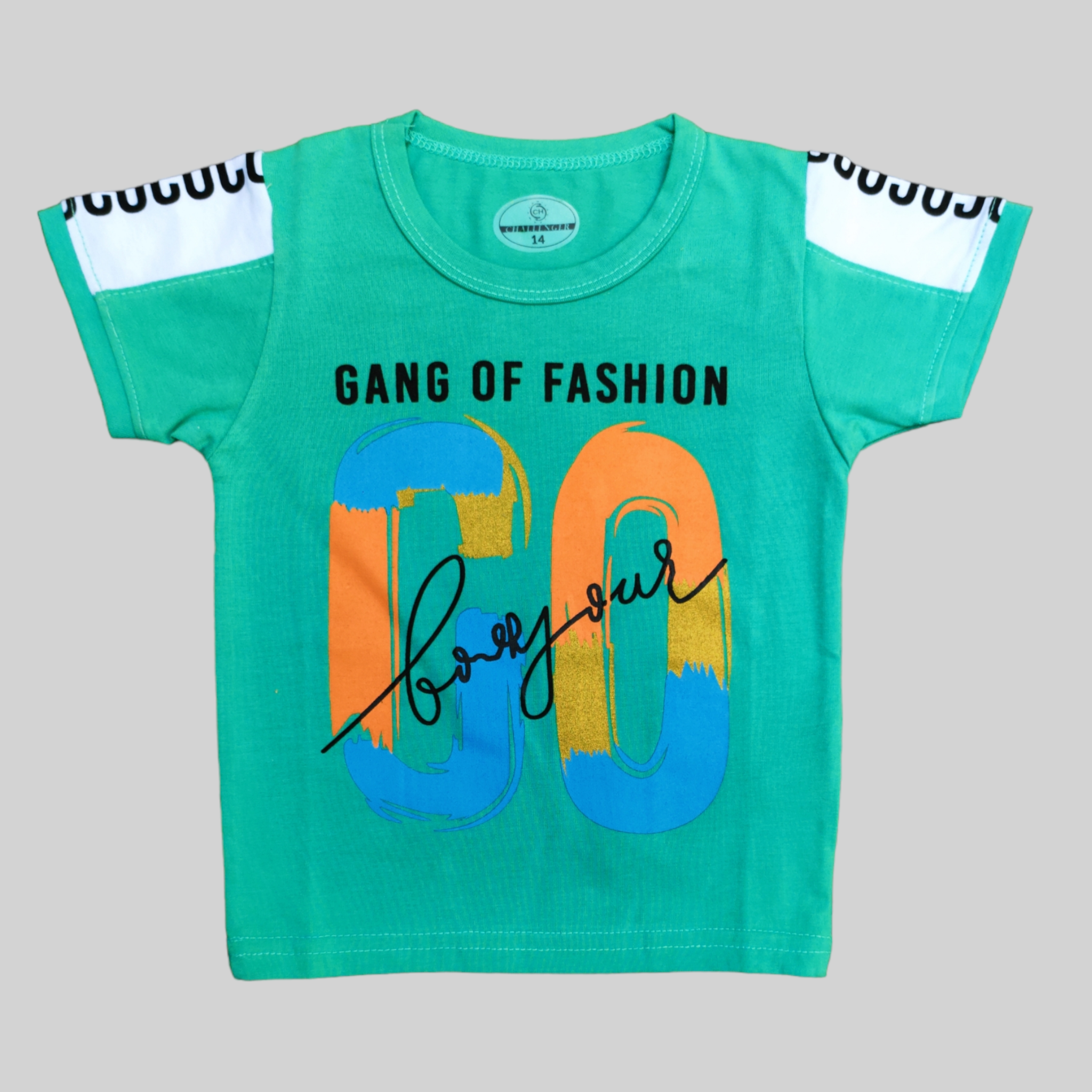 CG Gang of Fashion Green T-Shirt 6215